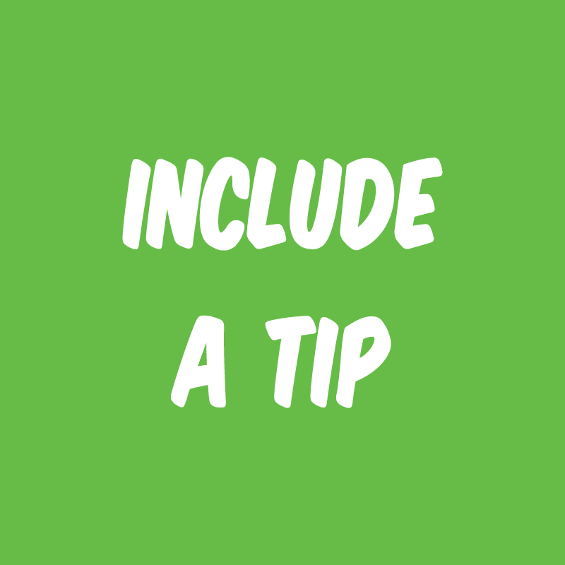 Include A Tip