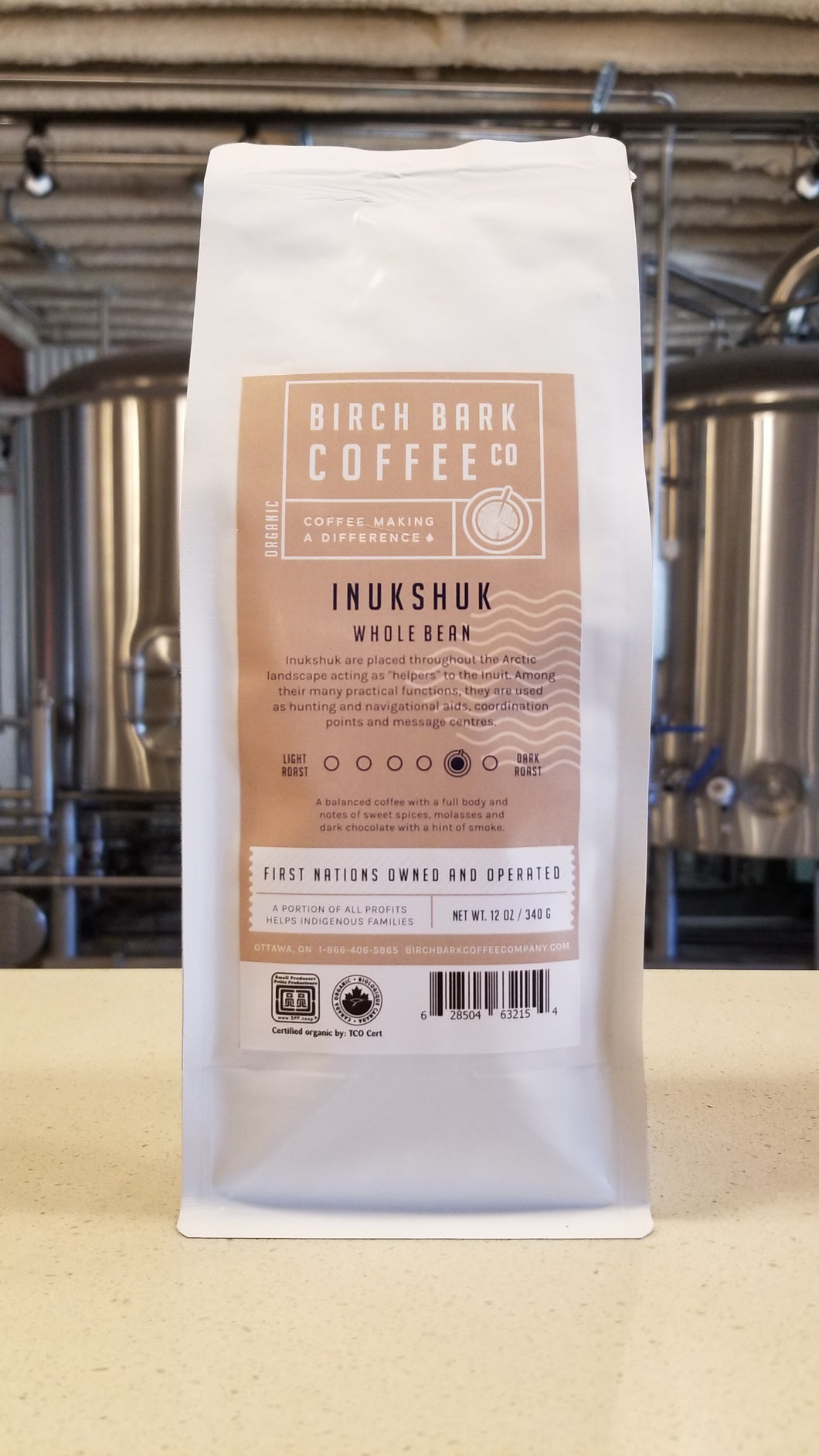 Birch Bark Coffee - Inukshuk Medium/Dark Roast