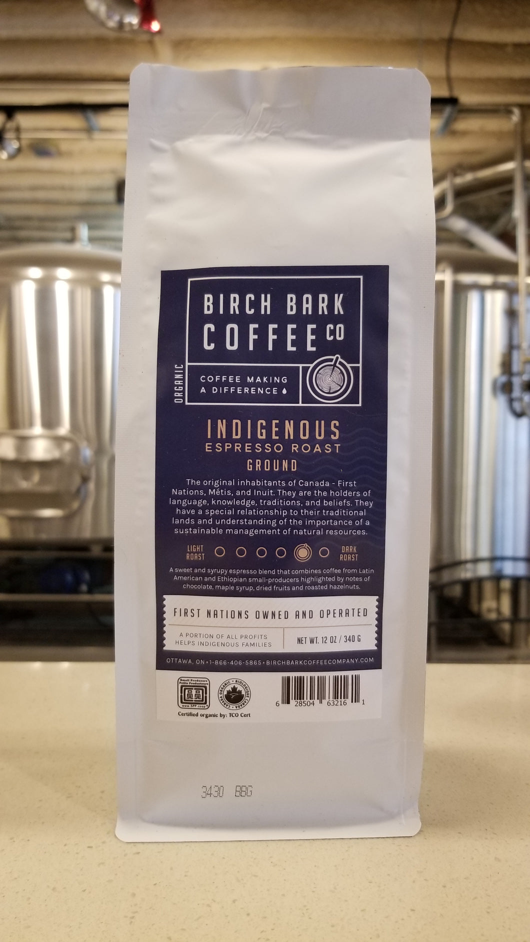 Birch Bark Coffee - Indigenous Espresso Medium/Dark Roast